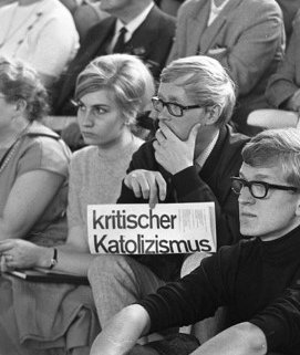 Publikum auf dem Katholikentag 1968 in Essen